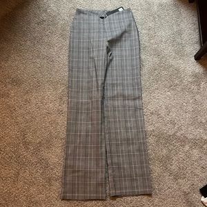 Plaid dress pants
